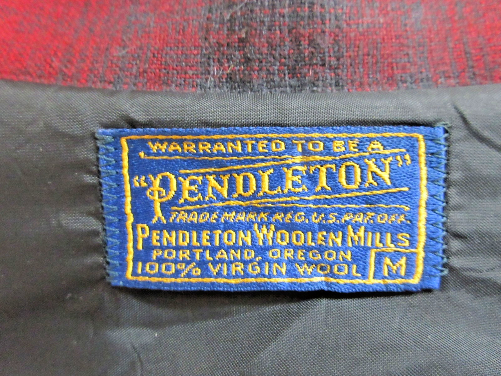 PENDLETON Red Plaid Mackinaw Shacket - Unlined Wo… - image 7