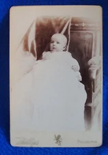 Cabinet Photograph of a Baby Chestnut Street Philadelphia