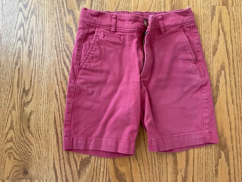 Set of 3 Boys’ Johnnie-O Shorts – Size 7, Red, Navy & Khaki, Preppy Classic - Picture 2 of 13