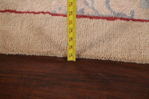 IVORY Geometric Assorted Oriental Area Rug Hand-tufted Transitional 6'x8' Carpet - Picture 12 of 12