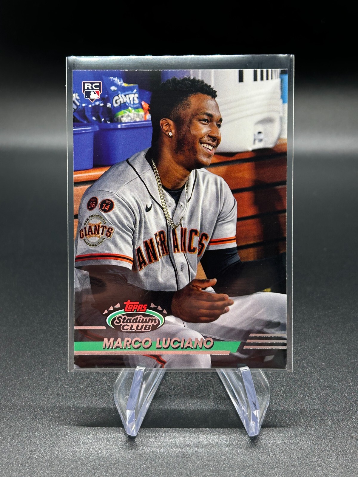2024 Topps Stadium Club Marco Luciano 1992 Design Variation #224 Giants RC