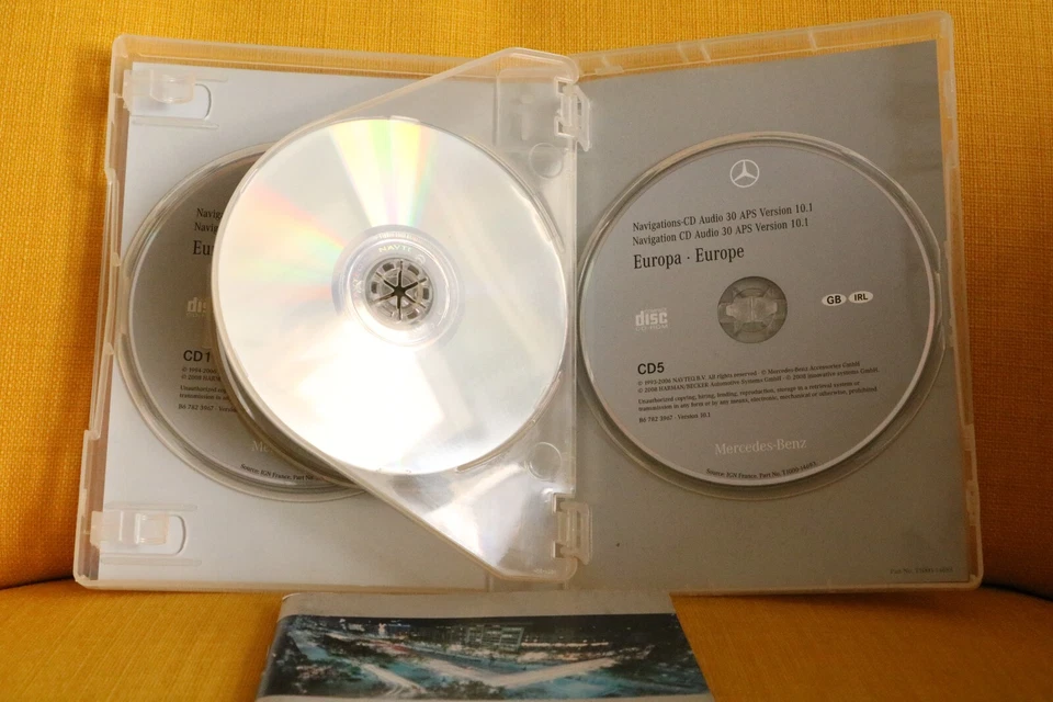 Navigations-CDs Mercedes-Benz Audio 30 APS 10.1 | 2008 C E M CLK G SLK Klasse - Bild 4 von 4