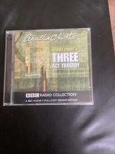 Three Act Tragedy by Agatha Christie (Audio CD, 2004) 2 Discs