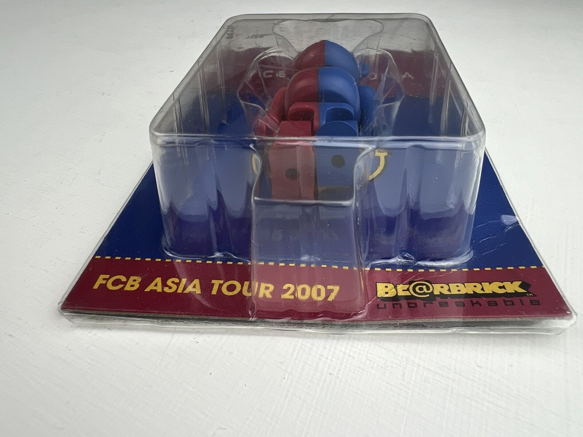 2007 Bearbrick FCB Team Barcelona 100% Asia Tour Medicom Toy 