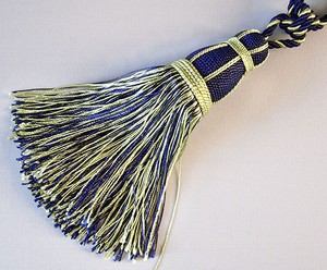 2-Tassels-With-Lots-Of-Fringe-for-Curtains-Extra-Large-Royal-Blue-amp-Gold