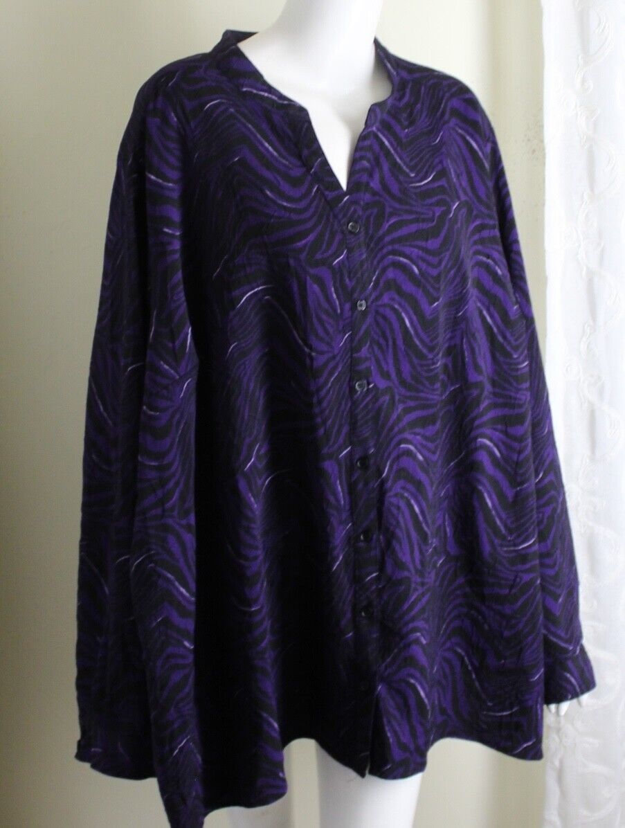 トップス Catherine Catherine's Sz 1X BLUE TURQUOISE JADE with Lace 35