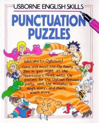 Punctuation Puzzles (Usborne English Skills) - Paperback By Tyler, Jenny - GOOD