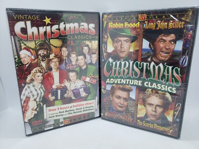 Christmas TV Classics DVD Lot: 5 1/2 Hours Of Family Fun! Brand New Sealed!