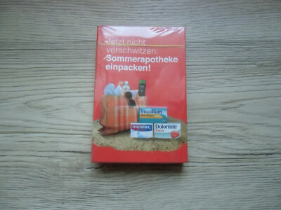 Werbeartikel Johnson & Johnson Skatkarten NEU / OVP