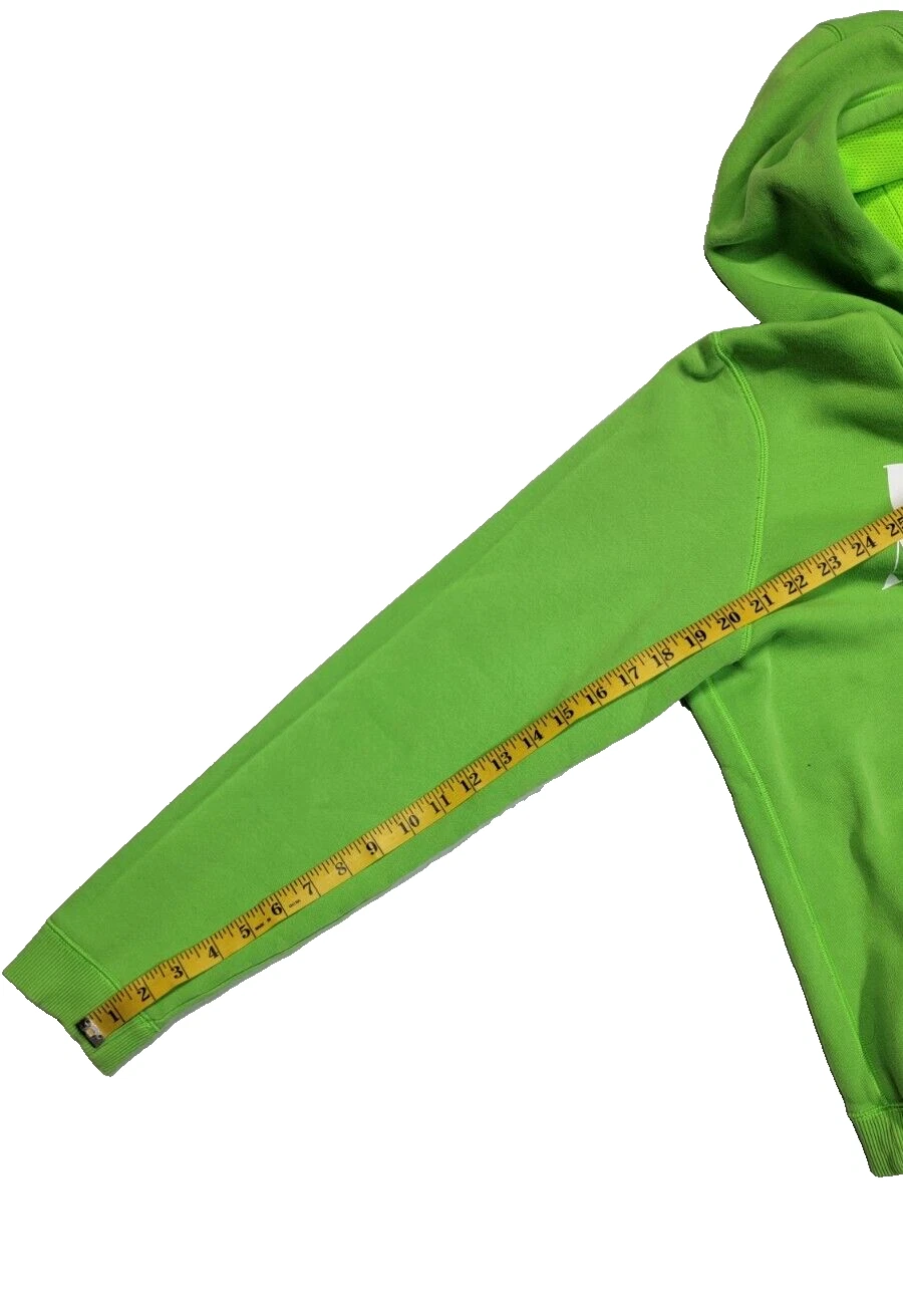 VETEMENTS Felpa con cappuccio Under Armour All Season Gear Spell Out verde lime donna media