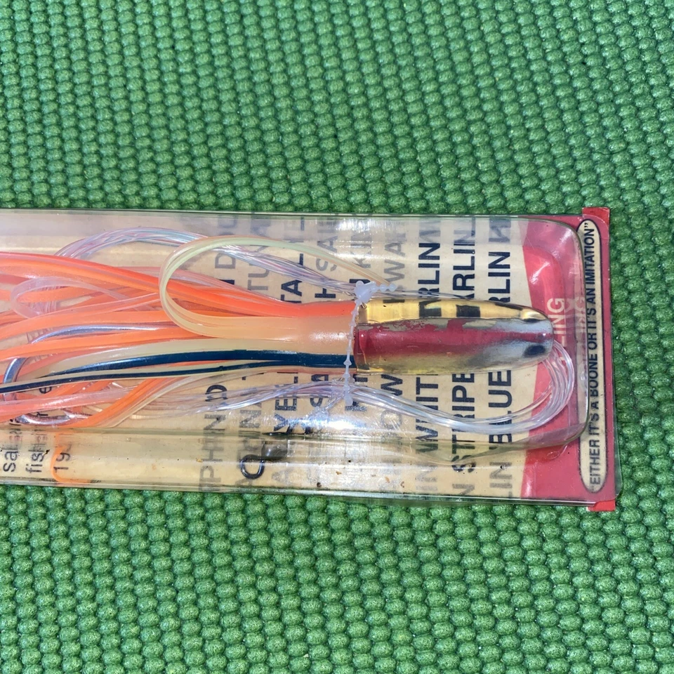 Señuelo de pesca de agua salada BOONE Sea Minnow Trolling - Delfín Mahi Atún Wahoo Nuevo Foto 2 de 3