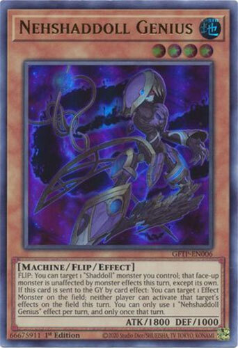 Yugioh Ghosts From the Past Sunseed Genius Loci GFTP-EN014 Ultra
