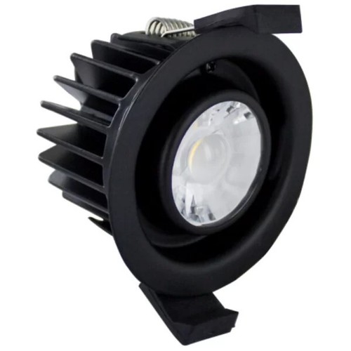 Integral ILDLFR70B019 Static Low profile 6w LED Downlight Black Fire Rated 3000K - Picture 2 of 6