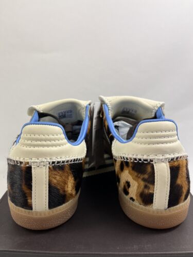 ADIDAS X WALES BONNER LEOPARD FAUX PONY SAMBA SNEAKER - Bild 4 von 14