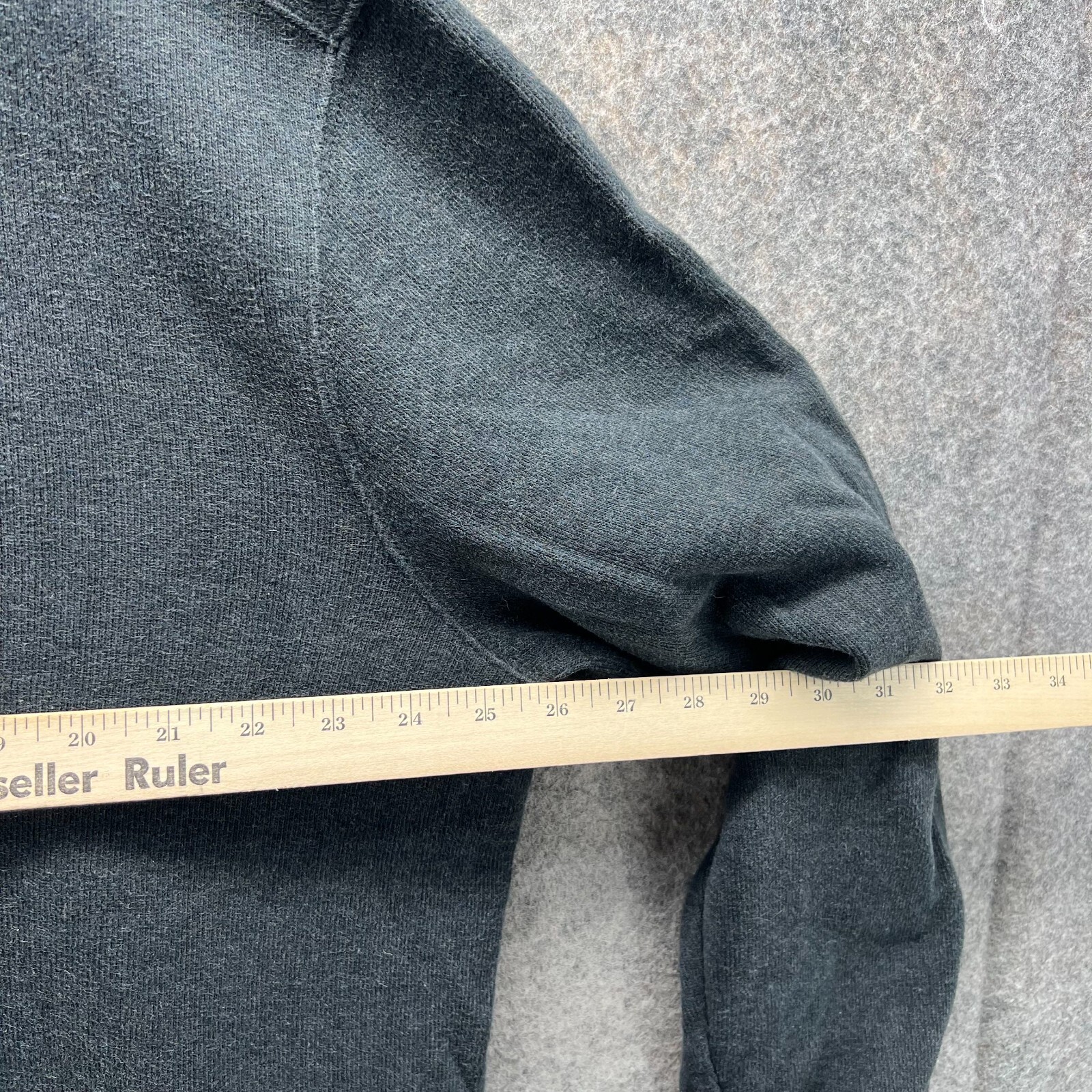 Polo Ralph Lauren maglione uomo XL grigio erica pullover quarto zip giacca pony