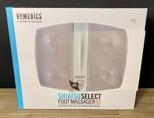 HOMEDICS FOOT MASSAGER - Shiatsu Select with Optional Heat, OPEN BOX with MANUAL
