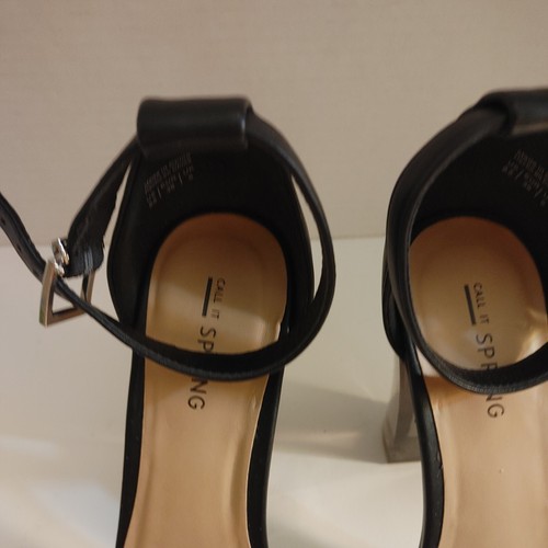 Call It Spring Women's Capraia-96 Dress Sandal Black Synthetic Size 8.5 US - Picture 2 of 14