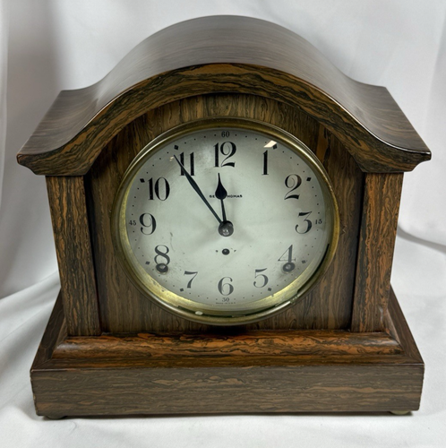SETH THOMAS "Roy" Adamantine Mantle Clock