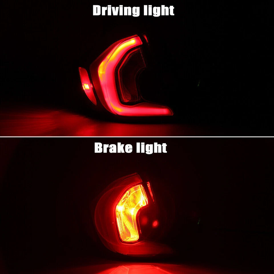 Right Tail Lights For 2018-2021 GMC Terrain Rear Brake Stop Rear Taillamps - Image 3 of 4