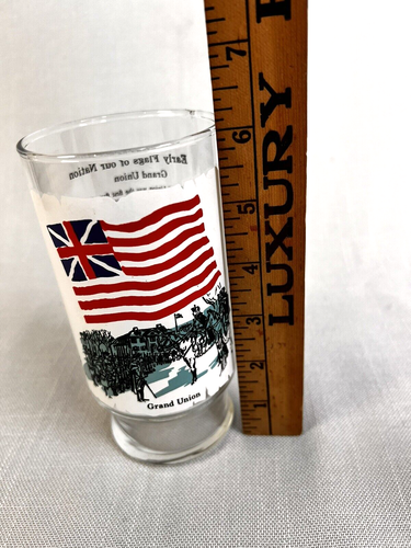 4 bicchieri vintage 1973 bandiere della nostra nazione serie vetro 1 12 oz patriottico - Foto 10 di 11