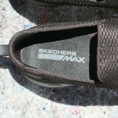 Scarpe da ginnastica Skechers Max da donna taglia 7,5 nere in tessuto Go Walk Joy - Foto 7 di 7