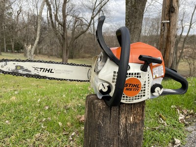 Stihl ms171 chainsaw With 14” Bar \u0026 New 