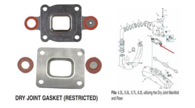 Joint De Coude D'échappement Neuf Pour Mercury Mercruiser Quicksilver (27-864850A02) - Seasierra
