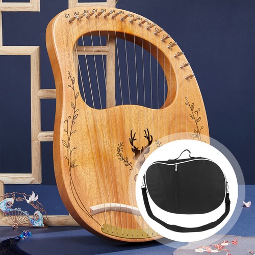 Bolsa de almacenamiento de arpa pequeña accesorios para instrumentos musicales transporte de lira - Imagen 14 de 15
