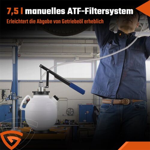 7,5L Öleinfüllgerät Getriebeöl Pumpe Ölabsauger Automatikgetriebeöl Ölwechsel - Bild 4 von 14