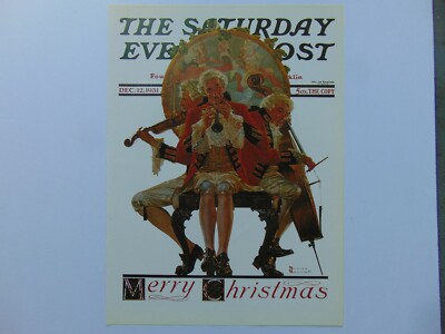 The Saturday Evening Post Dec 12,1931  (REPRINT) Norman Rockwell (COVER ONLY) 