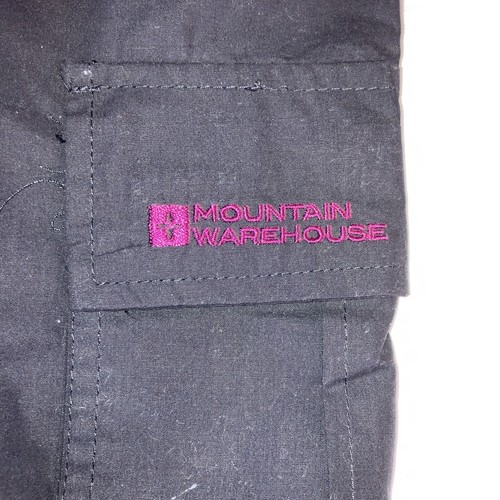 Mountain Warehouse Women’s Trek Trousers Pants Sz UK 20 US 16 Blk NWT - Picture 5 of 12