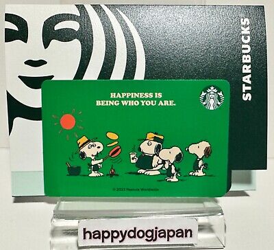 Starbucks Japan x Snoopy Collaboration 2023 Card PEANUTS Pin