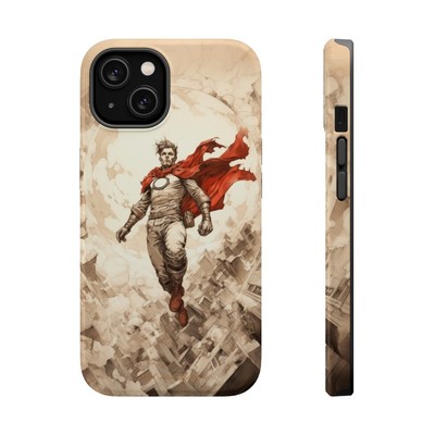 ''Heroic Guardian'' Cell Phone Case   Unleash Your Superhero -MagSafe Tough Cases
