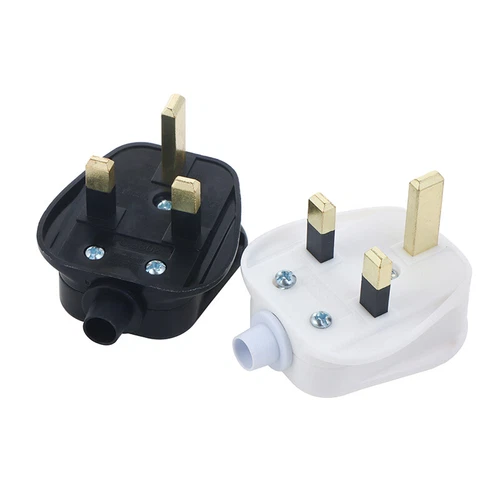 3 Pin UK Mains Plug 13A Appliance Assembly Power Cord Fuse Wiring Connector_wf