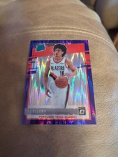 CJ Elleby 2020-21 Donruss Optic  Purple Shock Prizm RC #195 RC Rookie Blazers