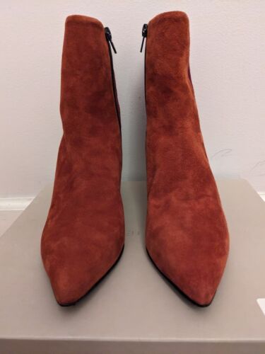 New GABRIELLA Multicolor Suede Ankle Boots Size 38 (US 7.5) - Picture 2 of 10