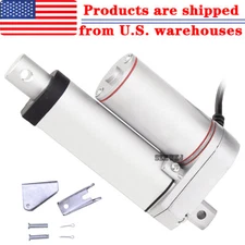 Heavy Duty 2" 330lbs Pound Max Lift 12Volt  Linear Actuator &Mounting Bracket IG