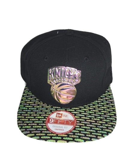 New York Knicks Basketball Cap New Era Snapback hat NEW NBA Black 9Fifty