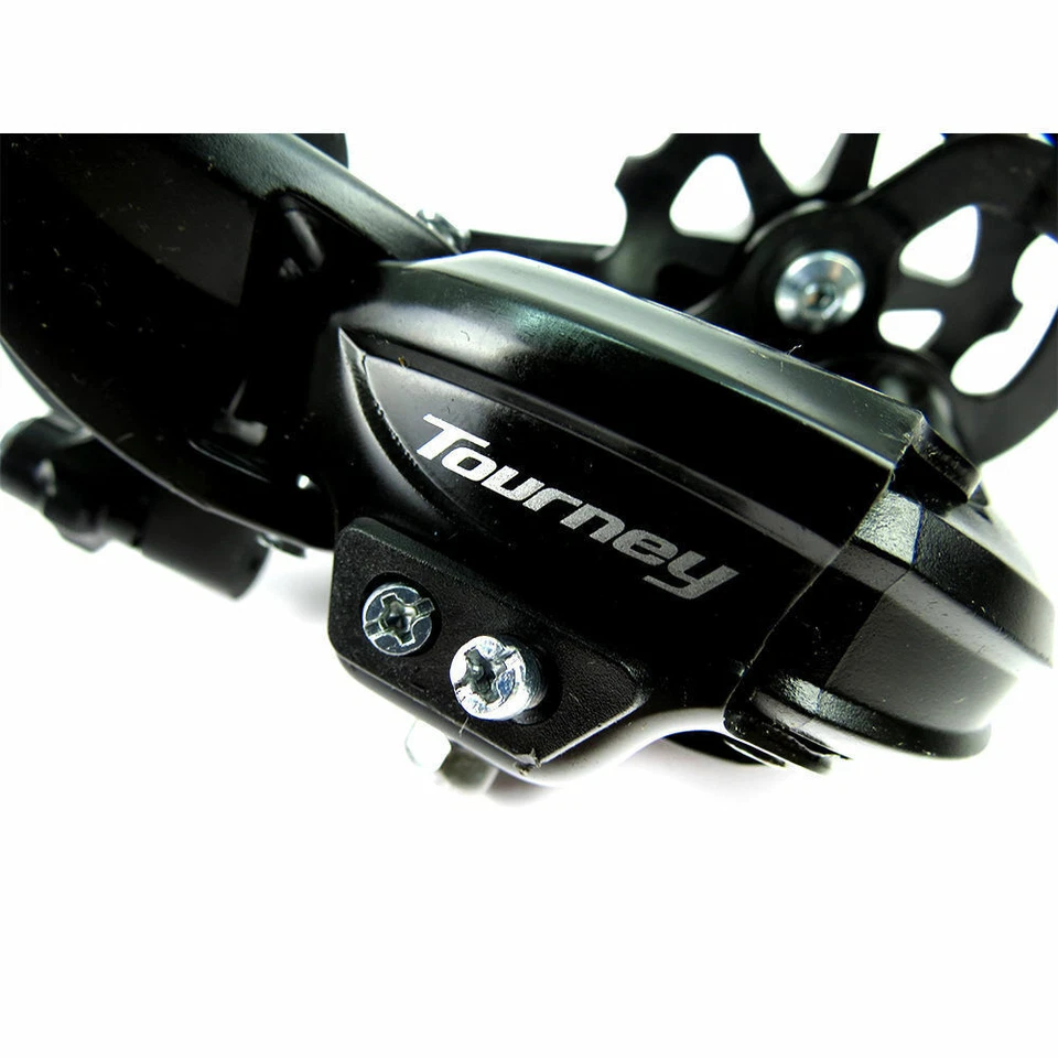 Desviador trasero de bicicleta Shimano Tourney RD-TY300 6/7/8/18/21/24 velocidades montaje en suspensión Foto 4 de 4