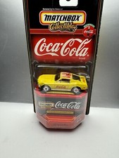 Matchbox Collectibles Coca-Cola Yellow 1968 Mustang Cobra Jet 1:64 #37986