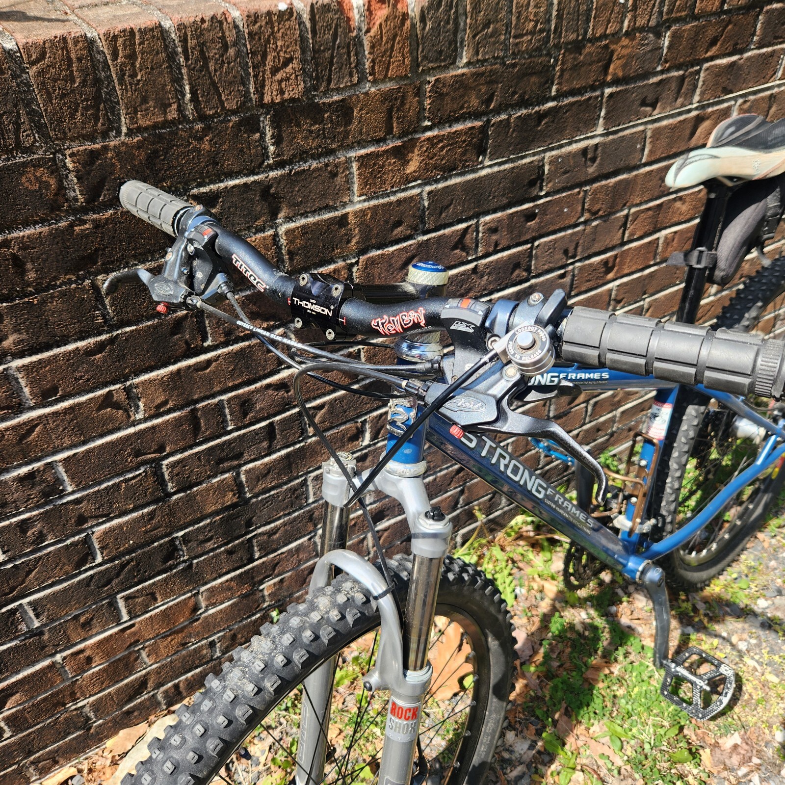 Custom Steel Carl Strong Mountain Bike 27spd Chris King Thomson Salsa Hope Avid