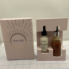 Tan Luxe Tailor Made Tanning Set The Body  Super Glow Tanning Set Medium/Dark 
