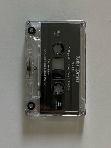 Lethal Prayer Evil Filth 1994 Demo Cassette Pittsburgh Death Metal Sathanas RARE - Picture 7 of 7