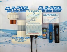 CPI-2-RS-U POOL IONIZER: up to 25K GAL. TREAT YOUR POOL COPPER MINERAL IONIZERS