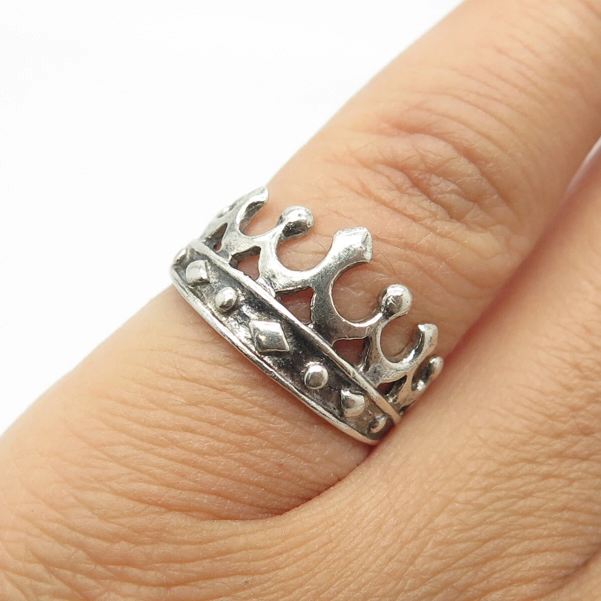 Crown ring 2024 silver 925