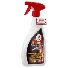 Leovet Power Striegel Walnuss 550 ml Mähnenstriegel Schweifspray dunkle Pferde