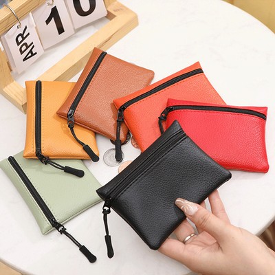 Portafoglio Corto Unisex In Tela – Mini Borsa Portamonete Con Cerniera