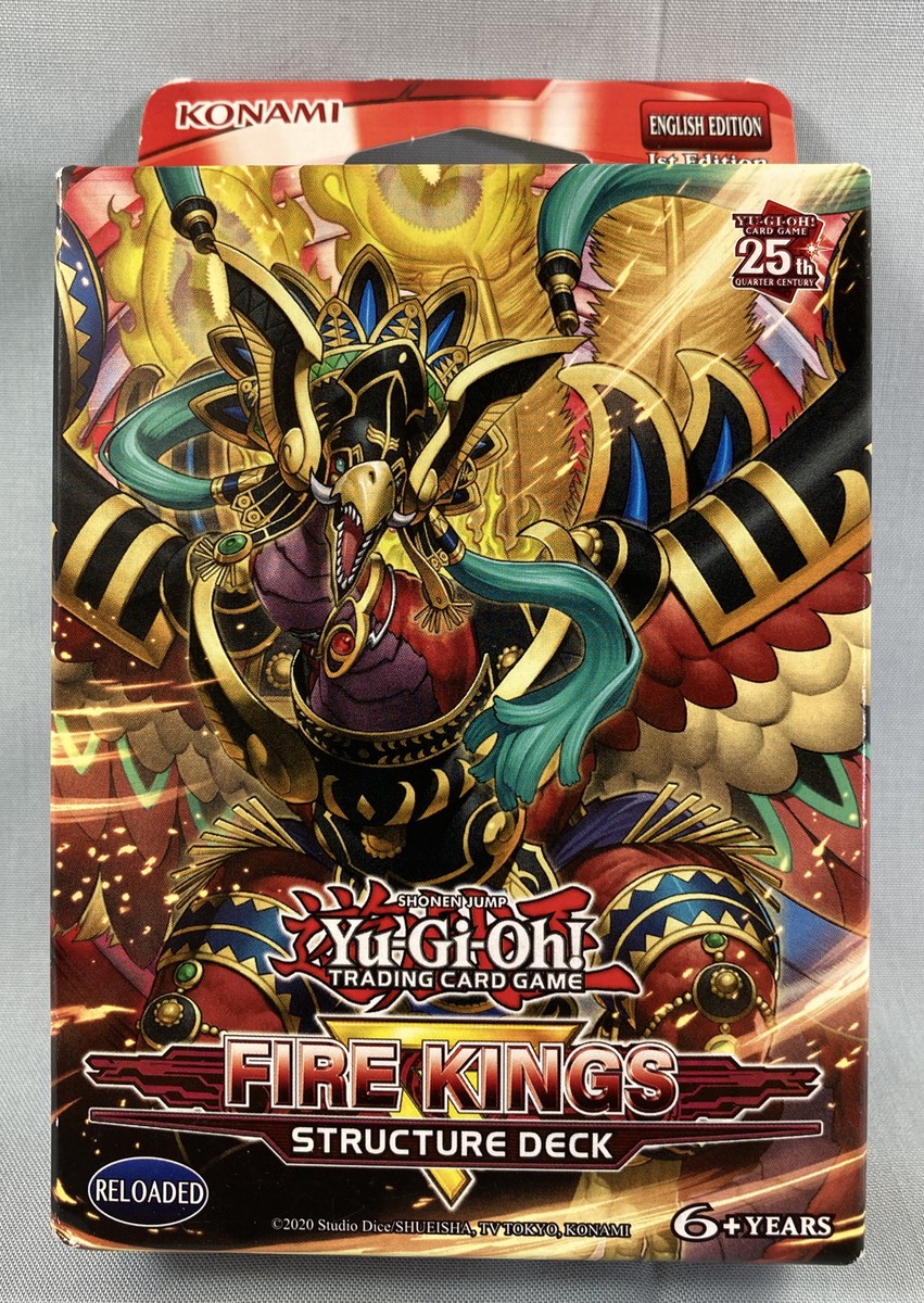 Yu-Gi-Oh! Fire Kings Structure Deck - Factory SEALED Trading