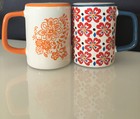 The Pioneer Woman Stoneware Salt & Pepper Shakers Flea Market Pattern Set of 2 J