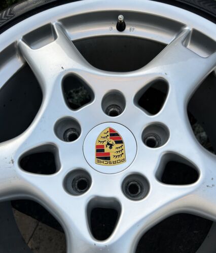 Porsche 997 911 Felgen lobster 8+11x 19 Wheel Rim Set Carrera C4 Winter Nokian - Bild 7 von 24